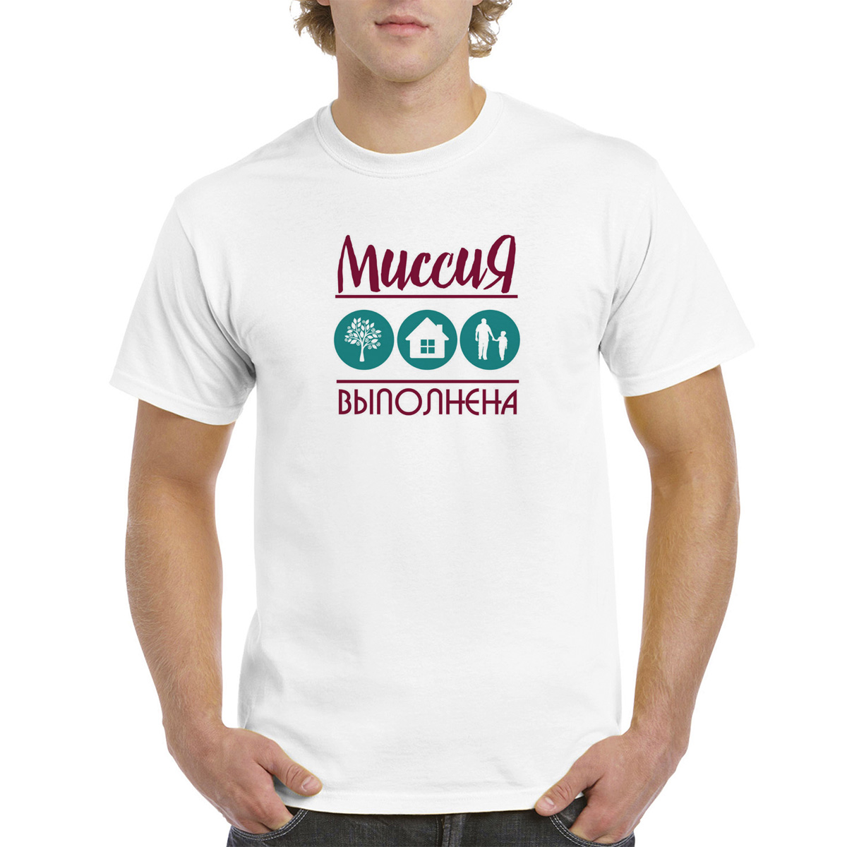 

Футболка унисекс CoolPodarok M0151043 белая 56 RU, Белый, M0151043