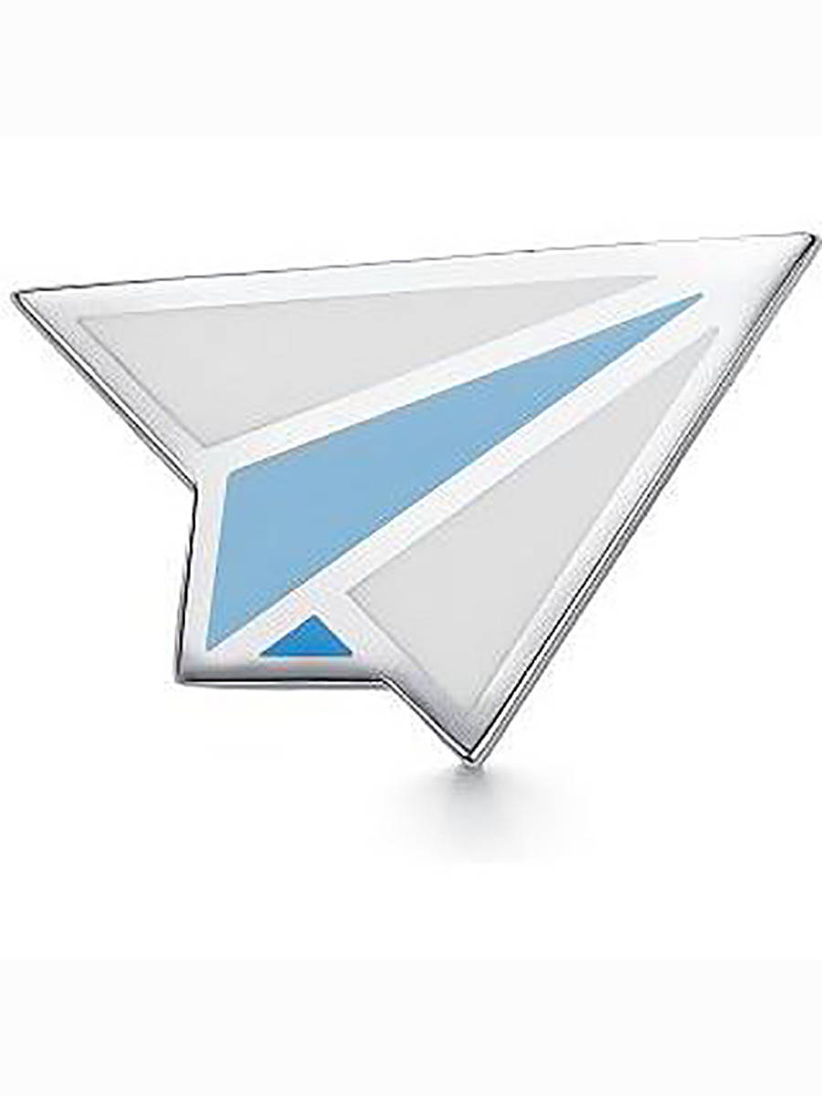 

Брошь Самолётик с эмалью из серебра Алкор серебро 04-2742_ЭМ48-00, 04-2742_ЭМ48-00