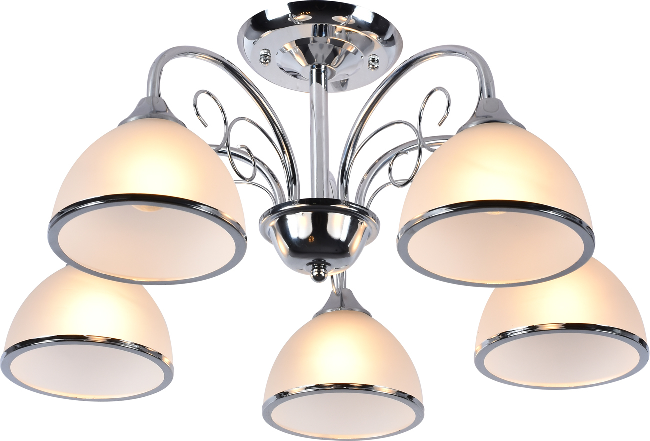 фото Потолочный светильник escada 1125/5p e27*60w chrome escada light