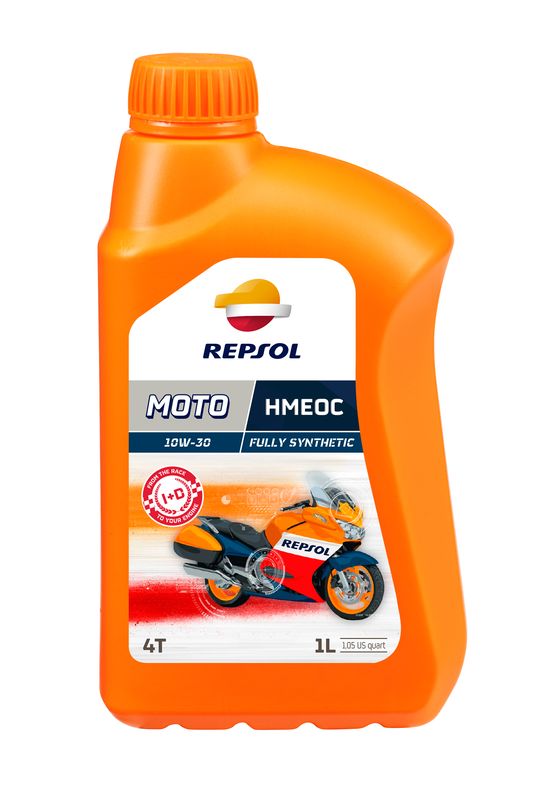 фото Моторное масло repsol moto racing hmeoc 4t 10w-30 sj 4-х тактное синтетический 1l