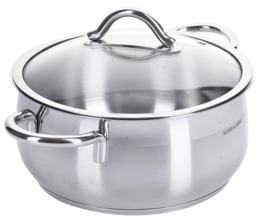 

Кастрюля Mayer&Boch 80282, 80282 6,5л 24см, с крышкой