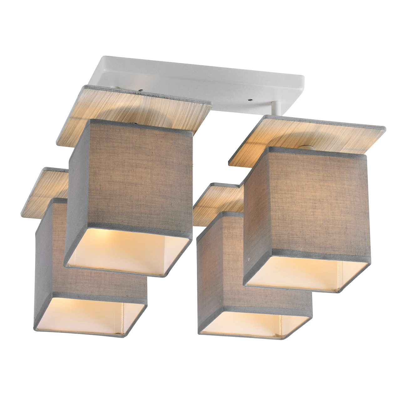 

Потолочный светильник Escada 1129/4PL E27*60W White/Grey
