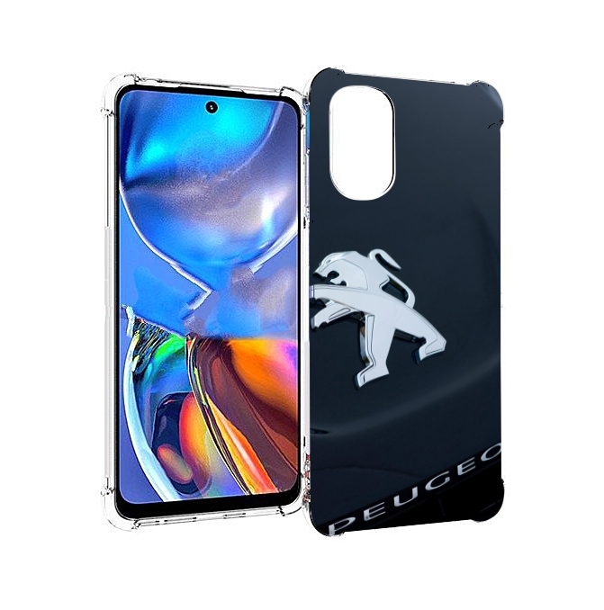 

Чехол MyPads пежо peugeot 2 для Motorola Moto E32, Прозрачный, Tocco