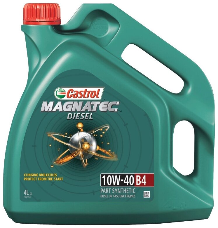 фото Моторное масло castrol magnatec 10w-40, b4 4л (15c968)