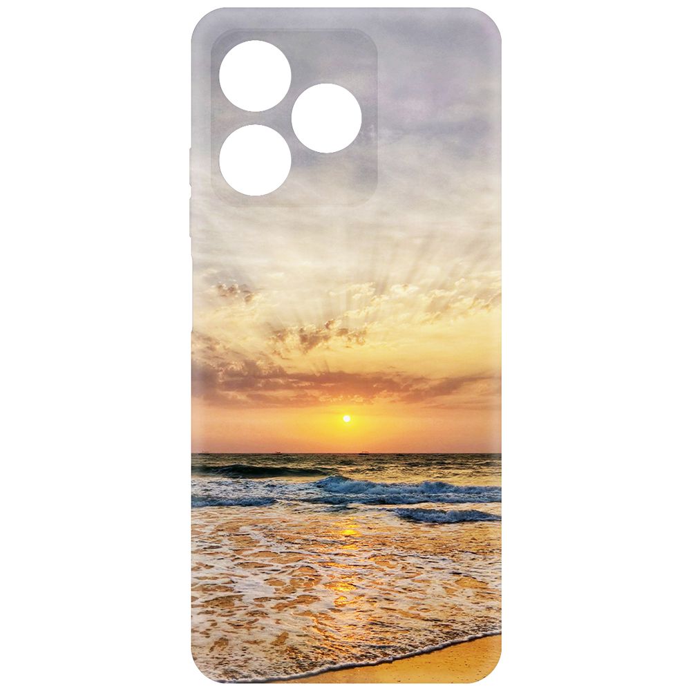 

Чехол-накладка Krutoff Soft Case Индия, Пляжи Гоа для Realme C51 черный