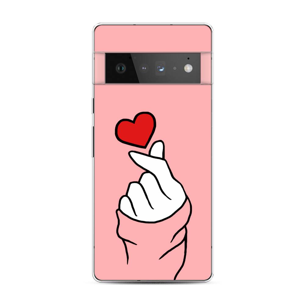 

Чехол Awog на Google Pixel 6 Pro "Милое сердечко", Разноцветный, 270950-7