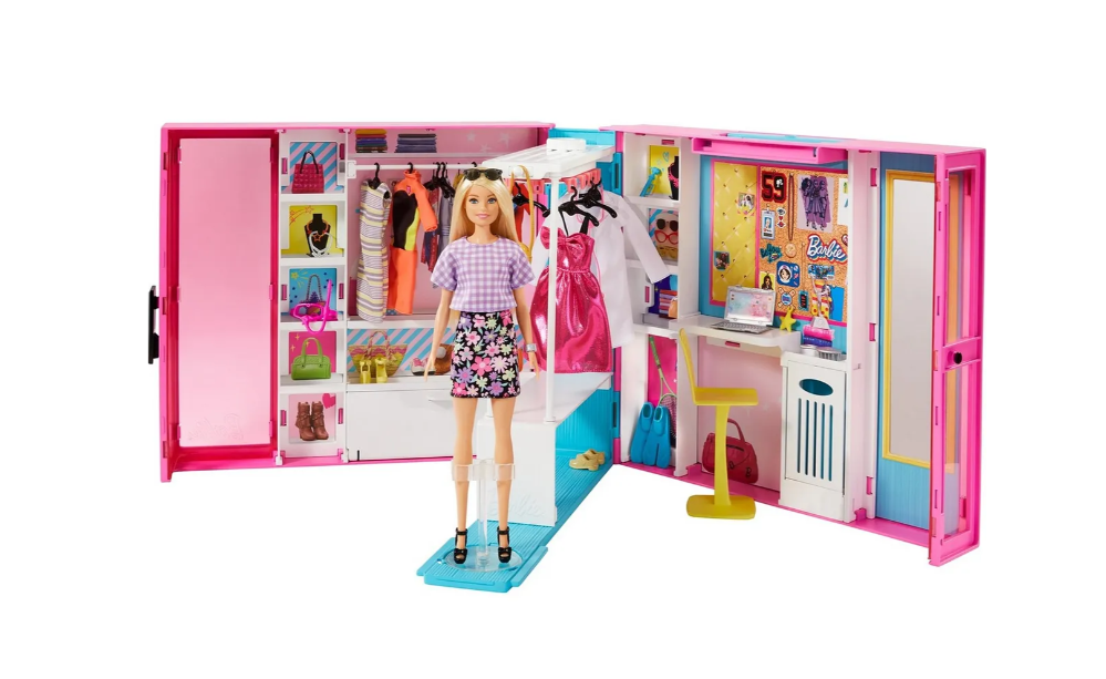 фото Набор игровой iqchina barbie игра с модой гардероб мечты