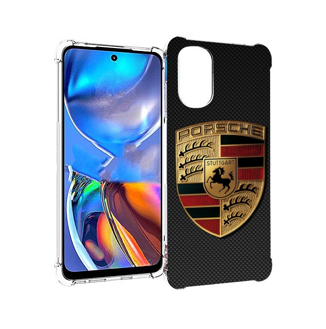 

Чехол MyPads порш porsche 1 для Motorola Moto E32, Прозрачный, Tocco