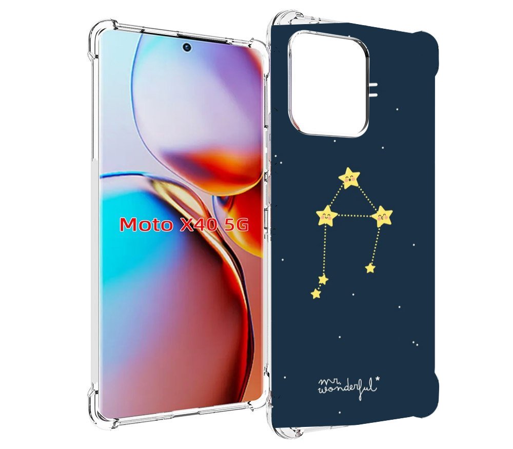 Чехол MyPads знак-зодиака-весы-1 для Motorola Moto X40