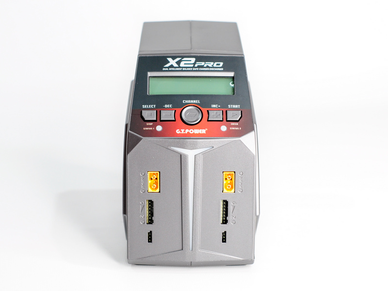 Универсальное зарядное устройство G.T.Power X2PRO Dual Power 11-26/220В, 12Aх2 xiaomi автомобильное зарядное устройство mi 37w dual port car charger