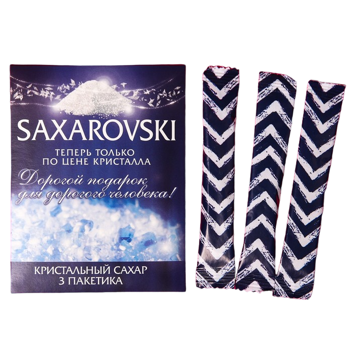 Набор сахара в стиках «Saxarovski», 15 г.