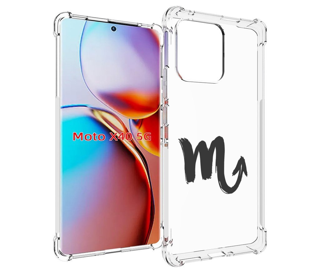 

Чехол MyPads знак-зодиака-скорпион-7 для Motorola Moto X40, Прозрачный, Tocco