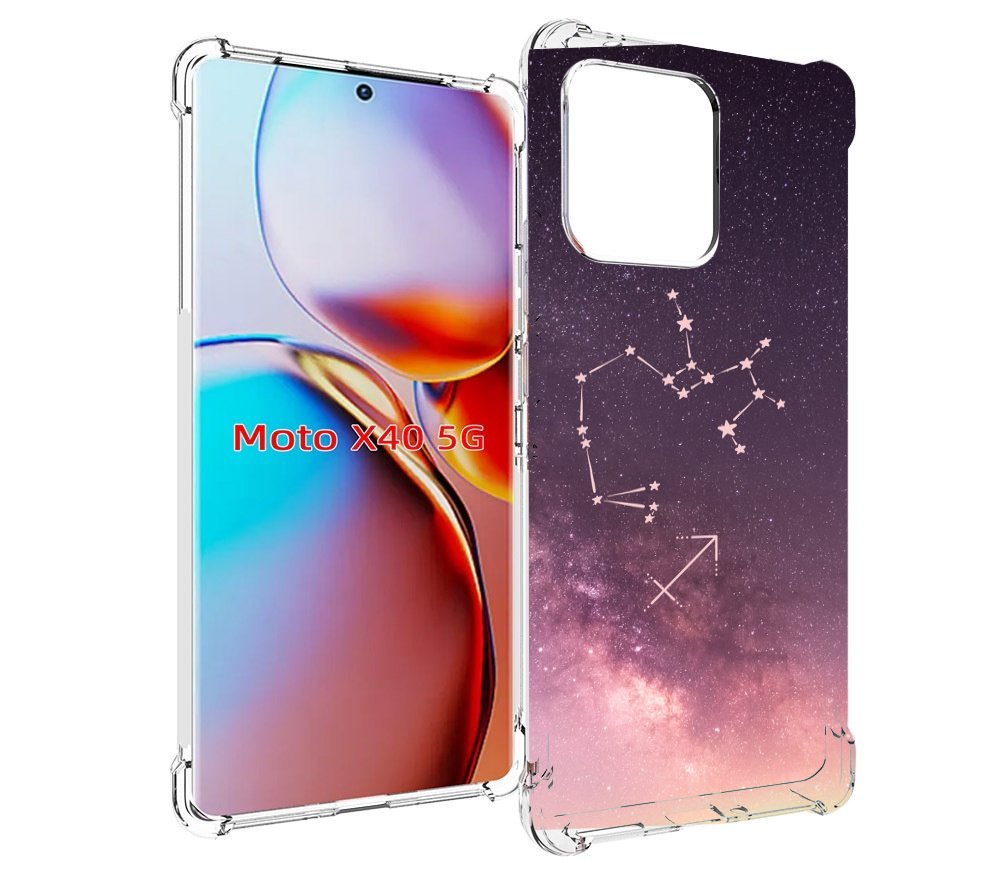 

Чехол MyPads знак-зодиака-стрелец-2 для Motorola Moto X40, Прозрачный, Tocco