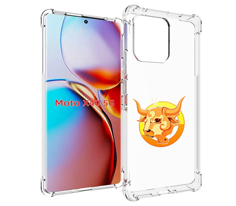 Чехол MyPads знак-зодиака-телец-6 для Motorola Moto X40