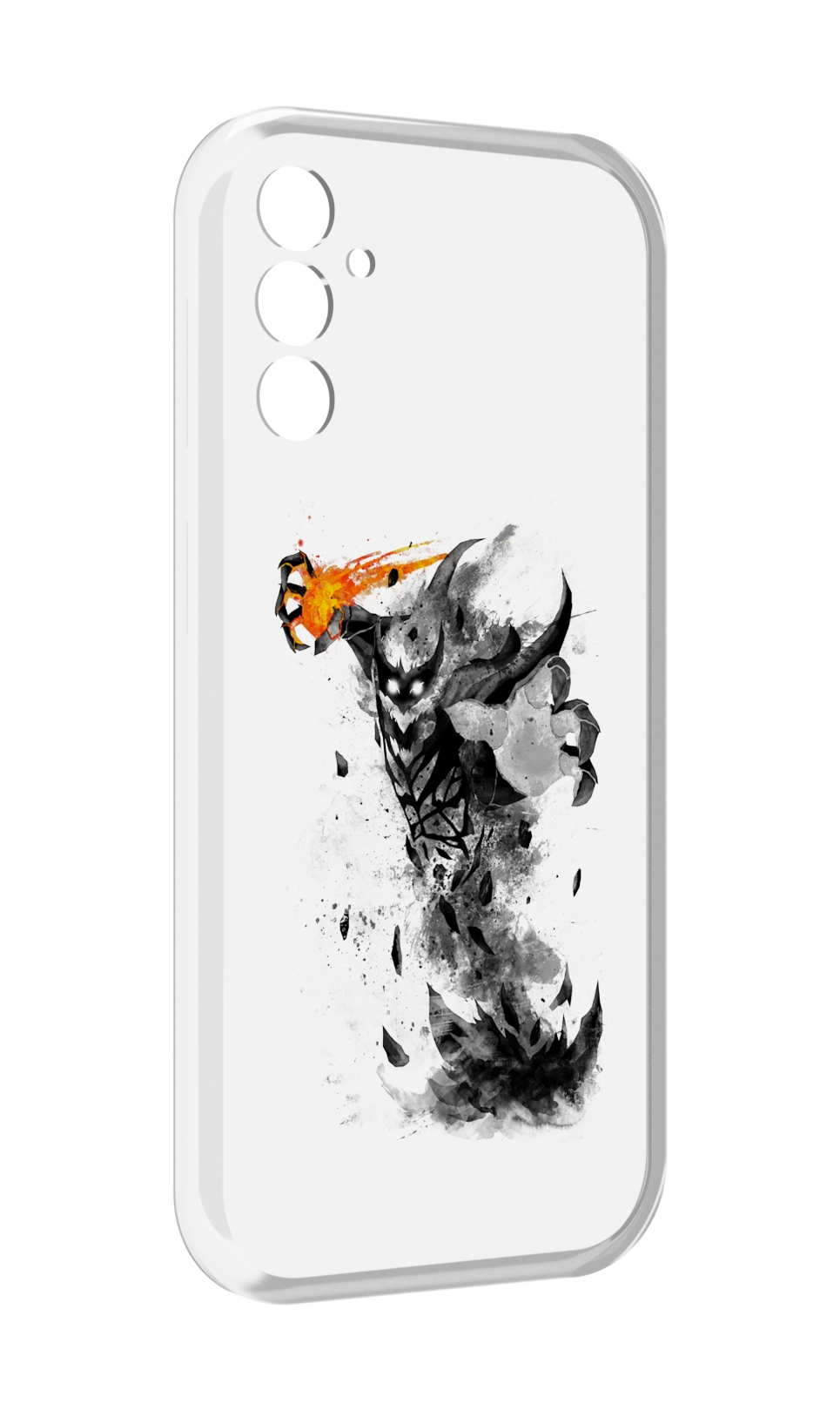 

Чехол MyPads nevermore черно белый для Samsung Galaxy M13, Прозрачный, Tocco
