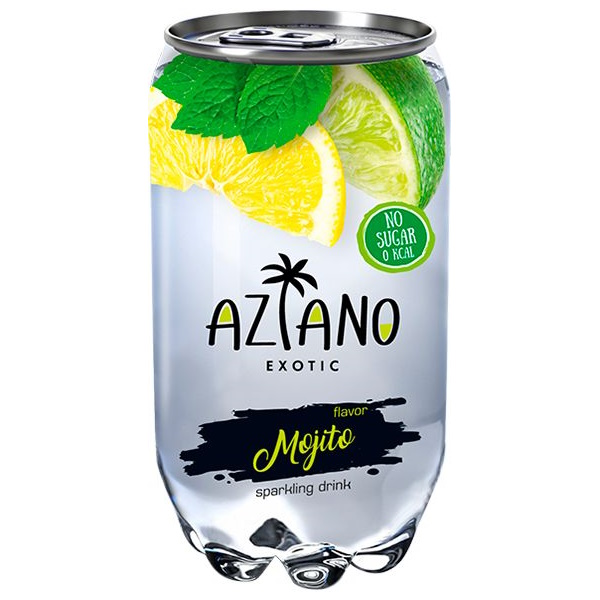 

Вода газированная Aziano, мохито, 350 мл