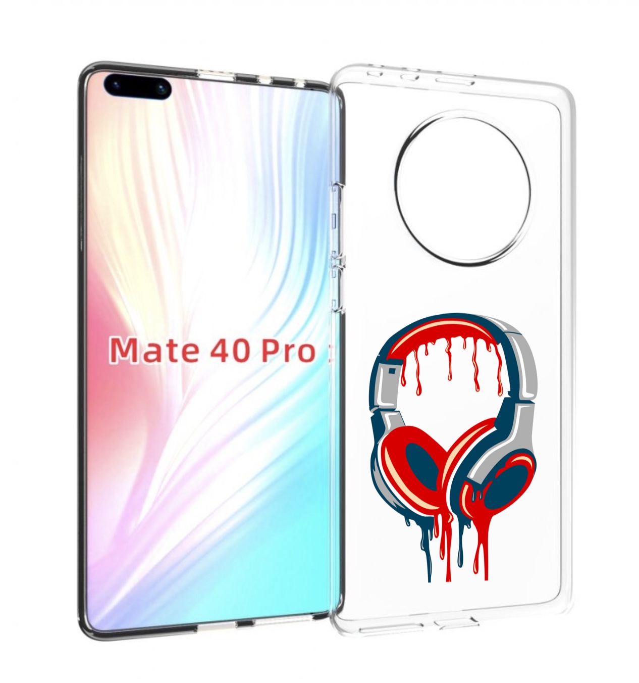 

Чехол MyPads не делай громко для Huawei Mate 40 Pro (NOH-NX9), Прозрачный, Tocco