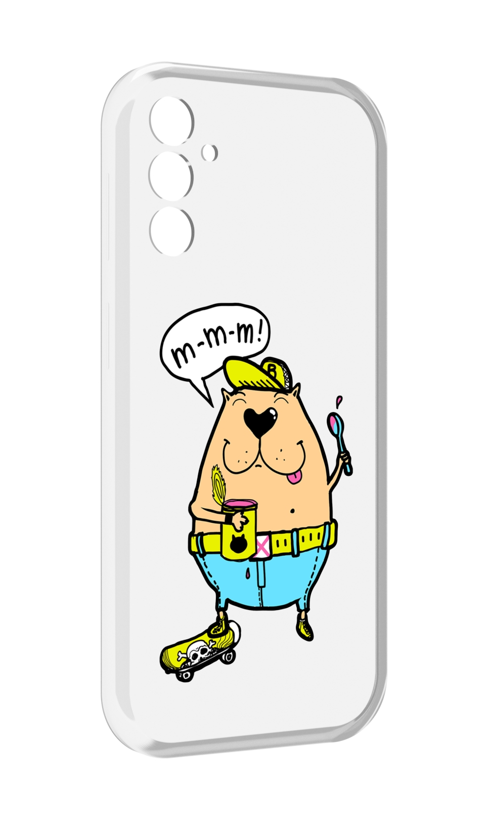 

Чехол MyPads Бобр для Samsung Galaxy M13, Прозрачный, Tocco