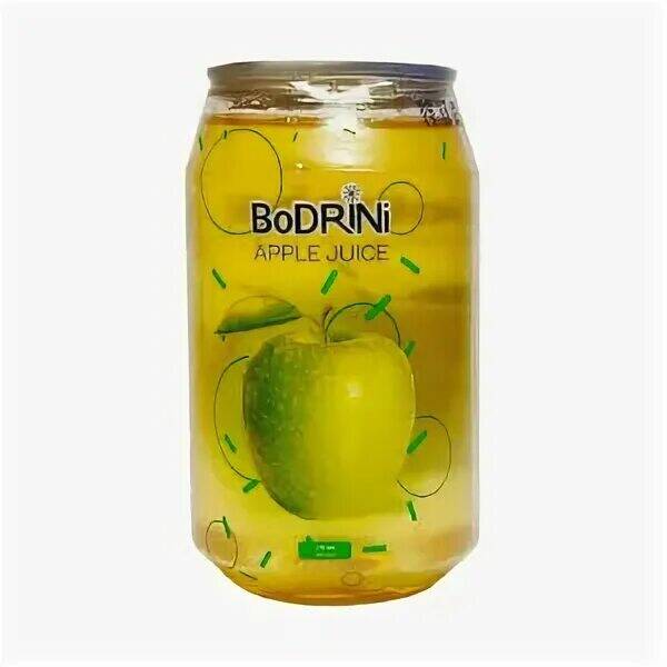 

Напиток BoDRINi негазированный со вкусом Яблоко, 310 мл