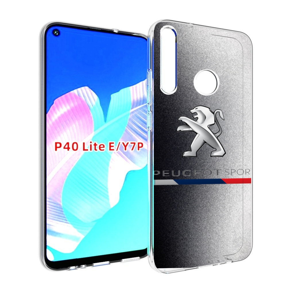 

Чехол бампер MyPads пежо-peugeot-1 для Huawei P40 Lite E, Прозрачный, Tocco