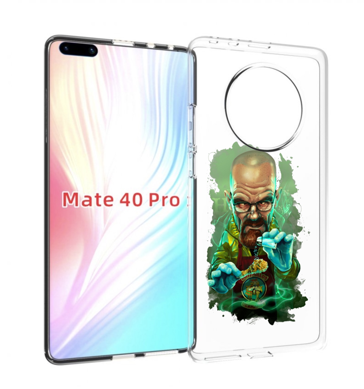 

Чехол MyPads повар для Huawei Mate 40 Pro (NOH-NX9), Прозрачный, Tocco