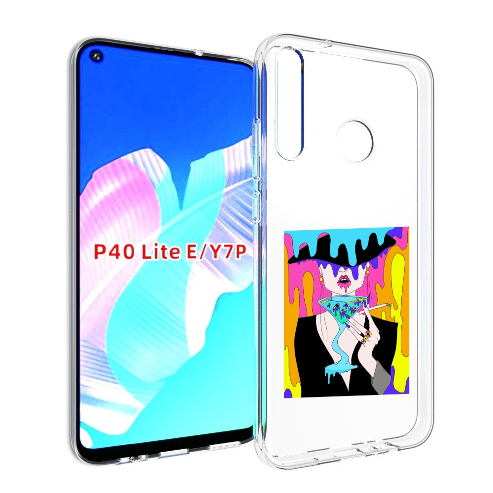 

Чехол бампер MyPads плавленая девушка акварель женский для Huawe, Прозрачный, Tocco