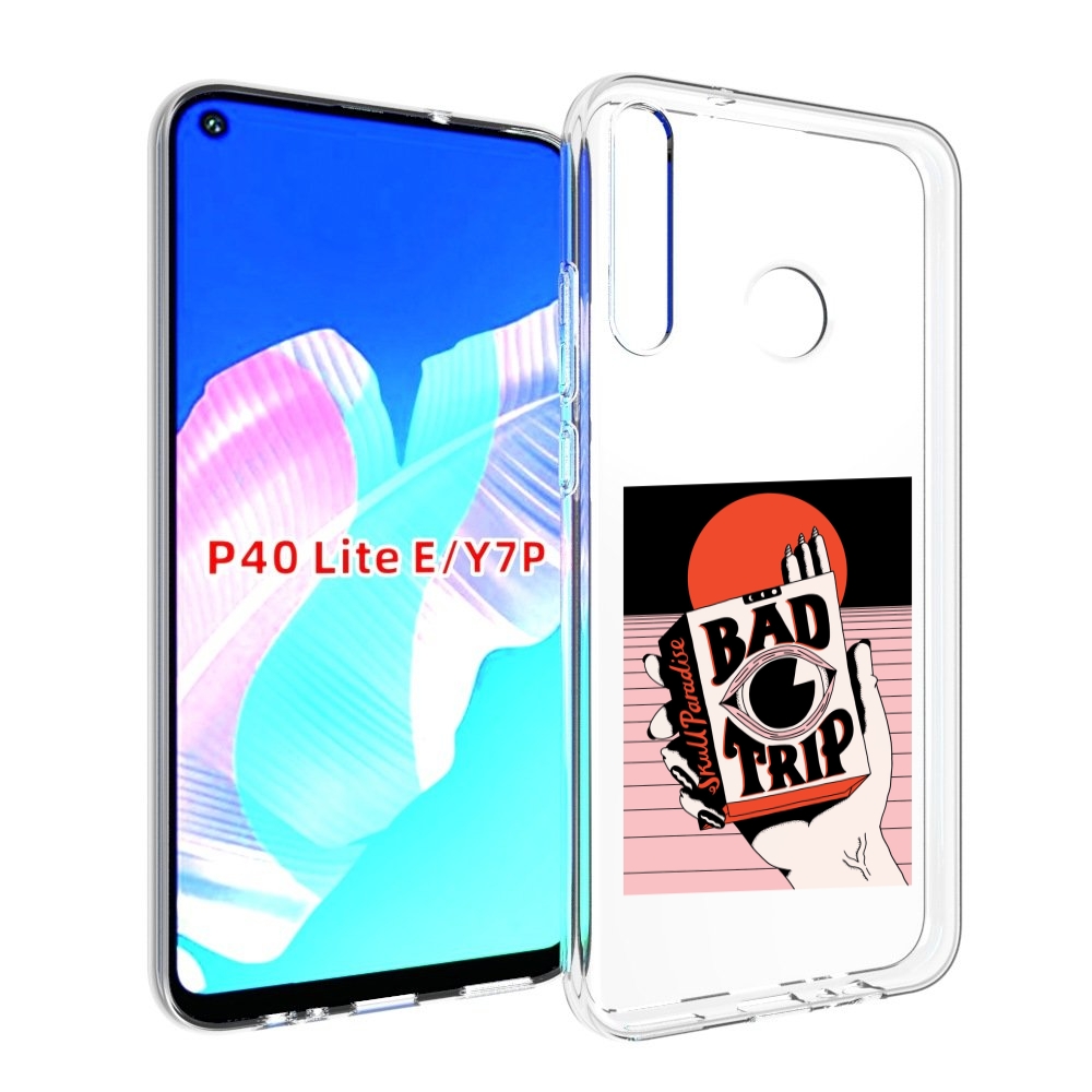Чехол бампер MyPads плохая пачка для Huawei P40 Lite E