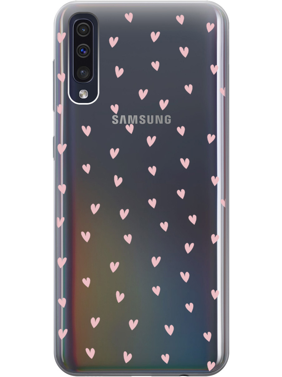 

Силиконовый чехол на Samsung Galaxy A50/A50s/A30s с принтом прозрачный 872464, Прозрачный;розовый, 720772291