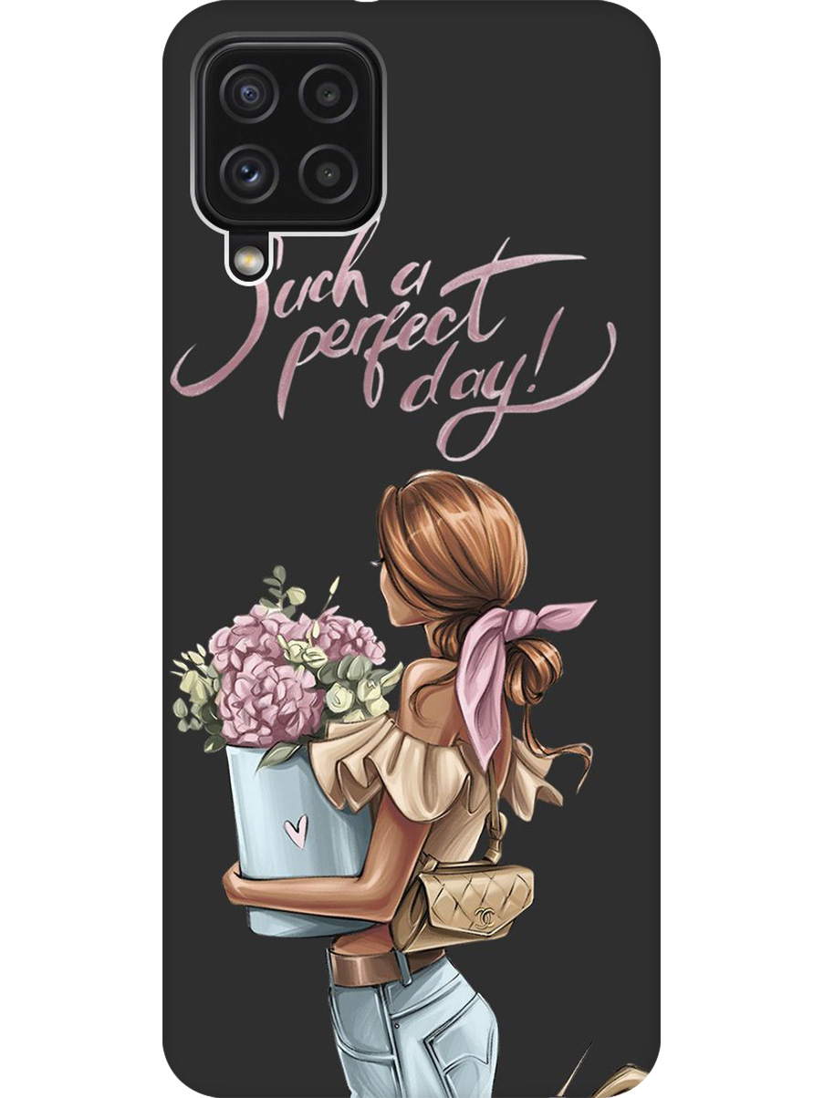 

Силиконовый чехол на Samsung Galaxy A22/M32/M22 с принтом матовый черный 952163, Черный;прозрачный;голубой;розовый, 730829575
