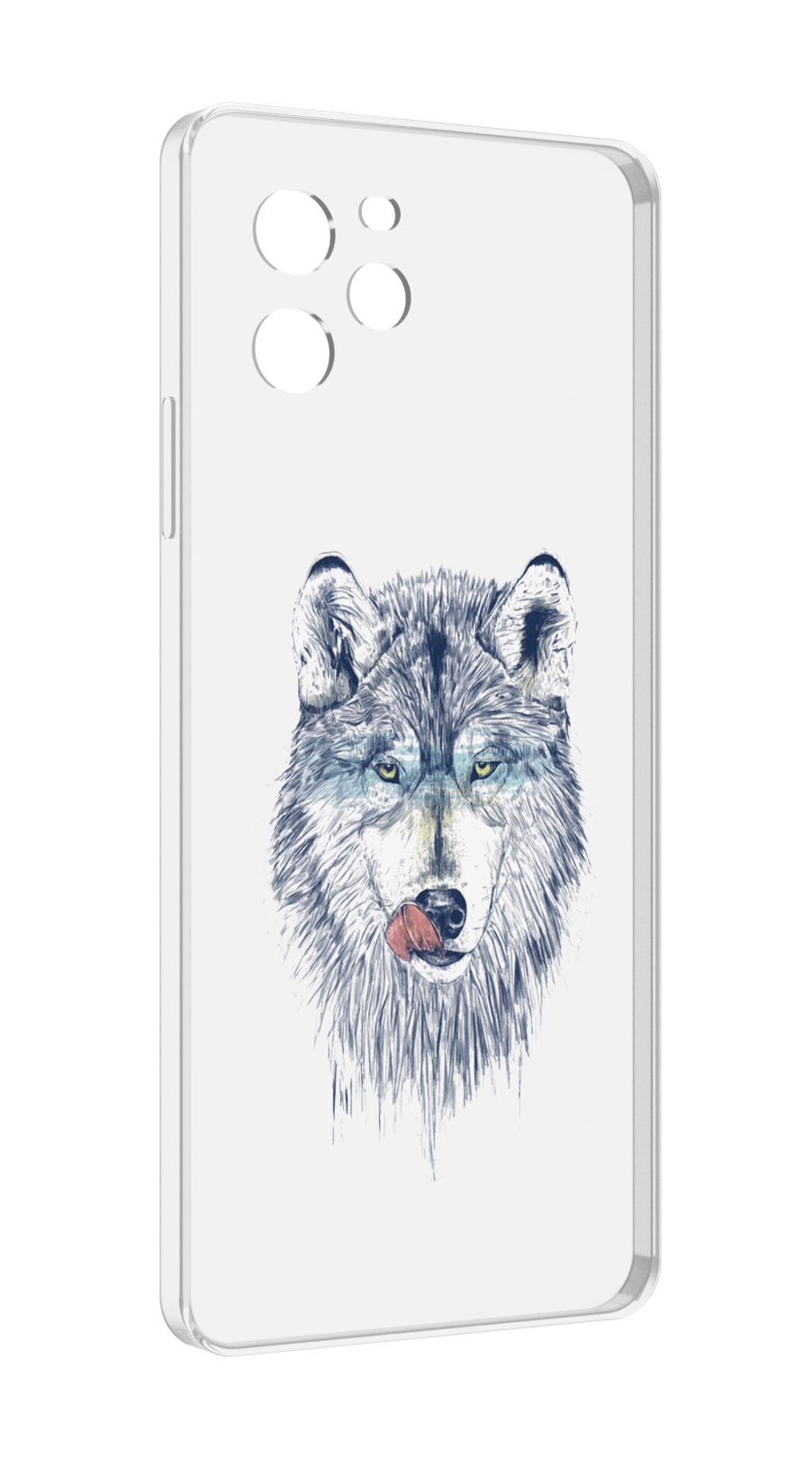 

Чехол MyPads голодгый волк для Huawei Nova Y61 / Huawei Enjoy 50z, Прозрачный, Tocco