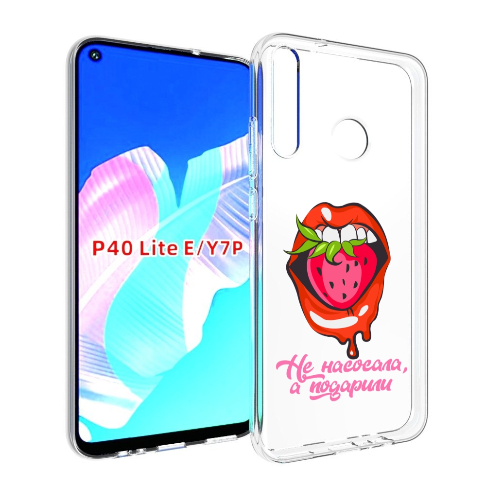 

Чехол бампер MyPads подарили для Huawei P40 Lite E, Прозрачный, Tocco