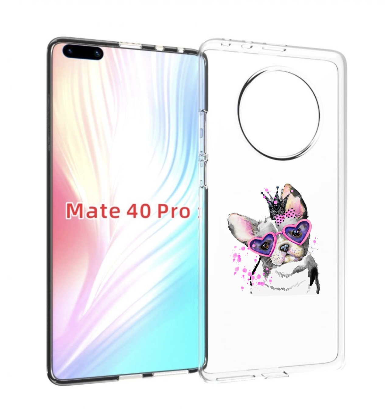 

Чехол MyPads принцесса для Huawei Mate 40 Pro (NOH-NX9), Прозрачный, Tocco