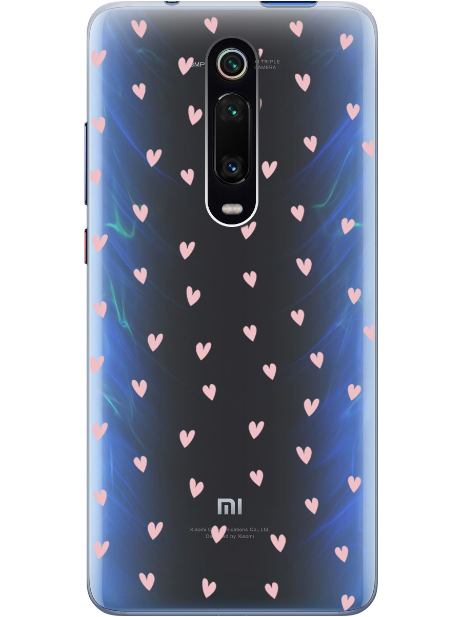 

Силиконовый чехол на Xiaomi Mi 9T / Mi 9T Pro / K20 / K20 Pro с принтом прозрачный 872475, Прозрачный;розовый, 721421691