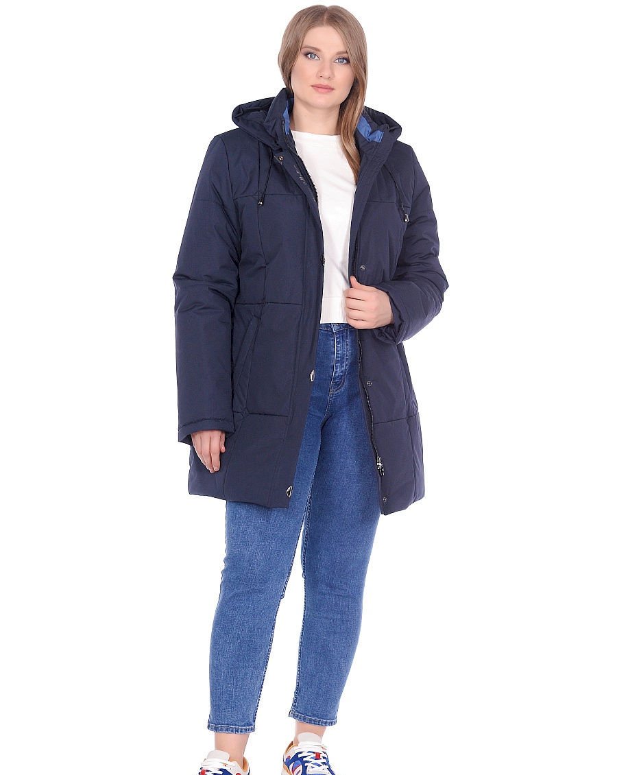 

Куртка женская Maritta 22-4017-10 синяя 36 EU, 22-4017-10