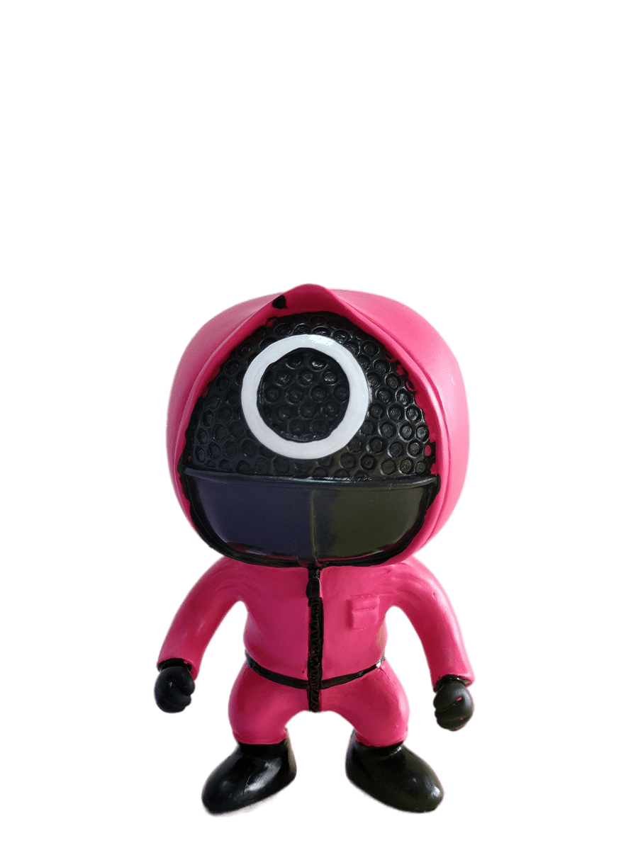 

Фигурка из сериала Игра в Кальмара Squid Game 11,5 см Босс, Квадрат, Треугольник