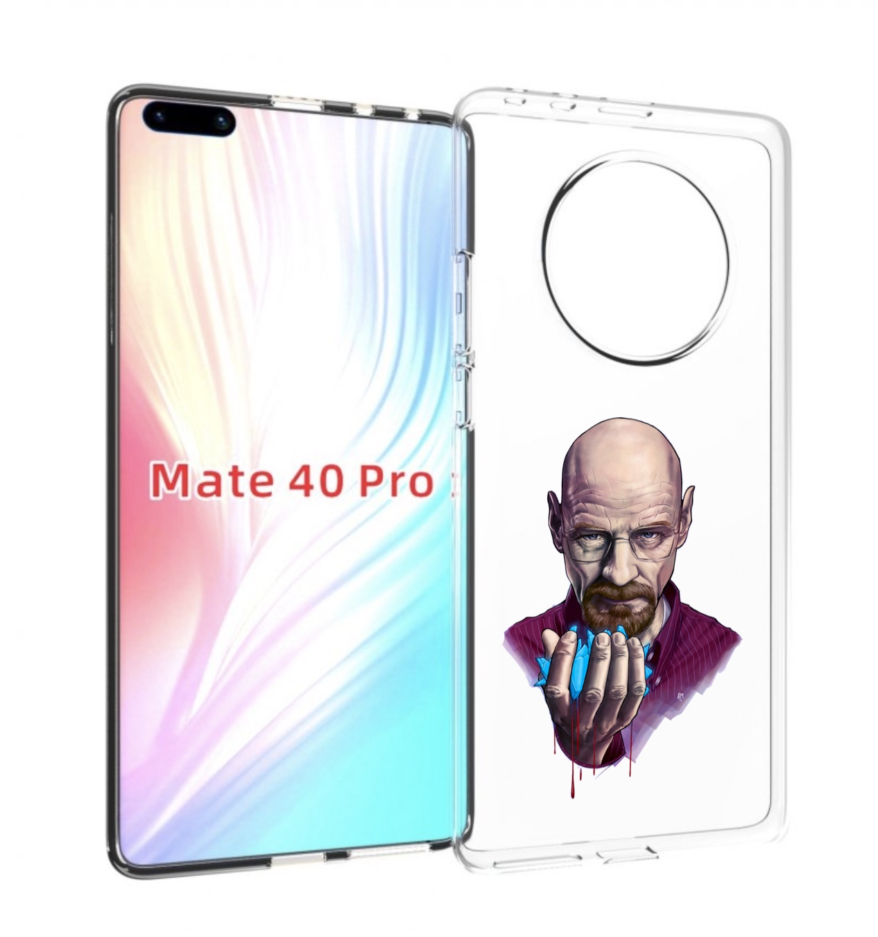 

Чехол MyPads разработчик для Huawei Mate 40 Pro (NOH-NX9), Прозрачный, Tocco