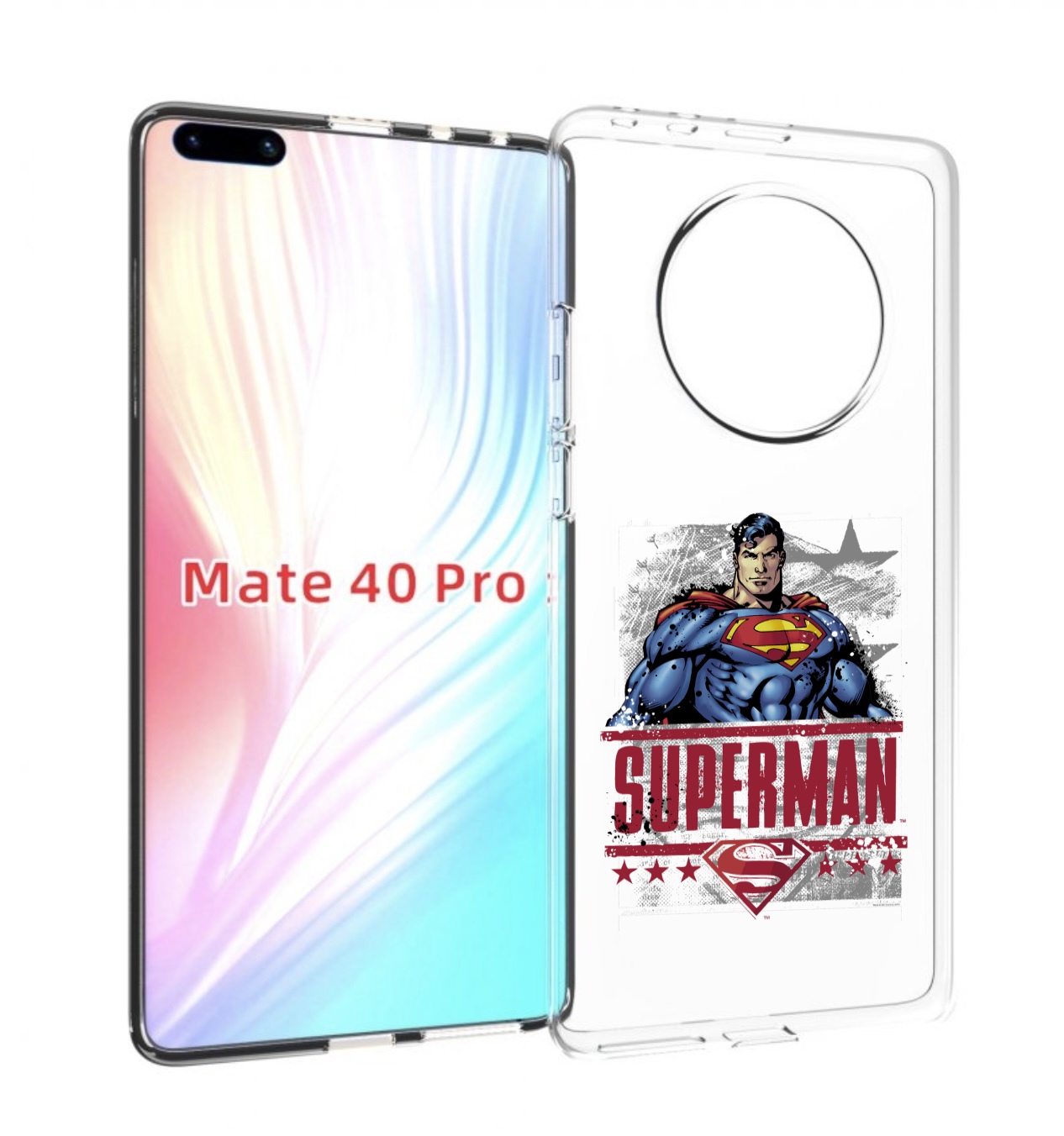 

Чехол MyPads рисунок супермен для Huawei Mate 40 Pro (NOH-NX9), Прозрачный, Tocco