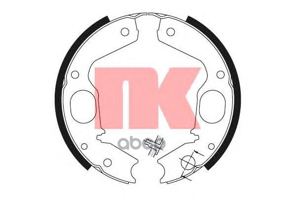 

Тормозные колодки Nk стояночного тормоза 2730645
