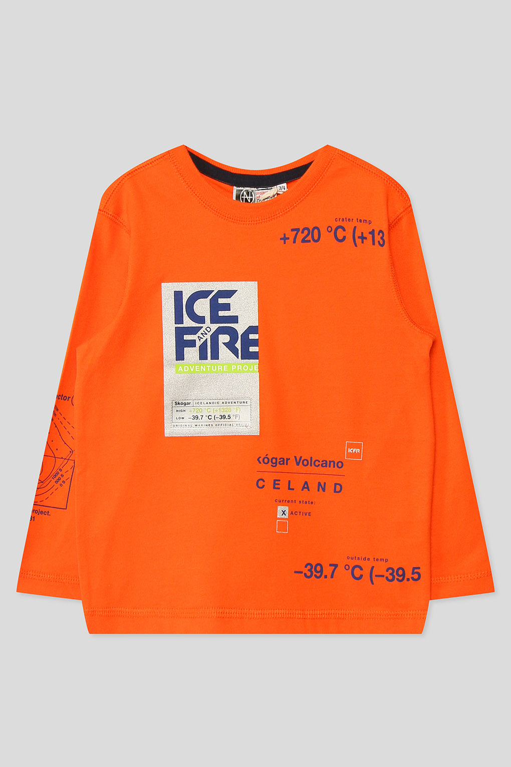 

Лонгслив детский Original Marines AZA2646B1 красный, 116, AZA2646B1