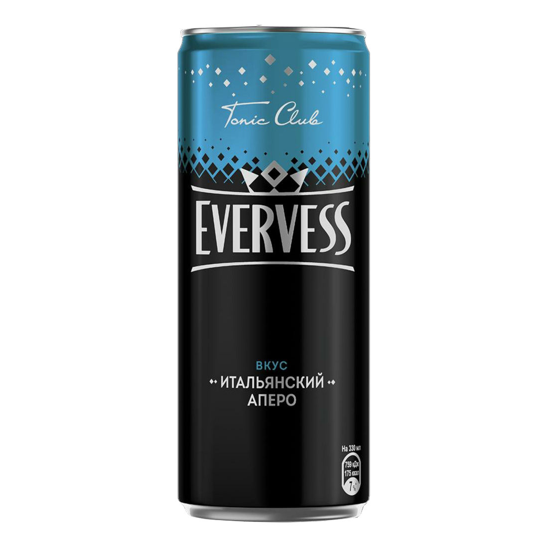Газированный напиток Evervess Итальянский Аперо 0,33 л