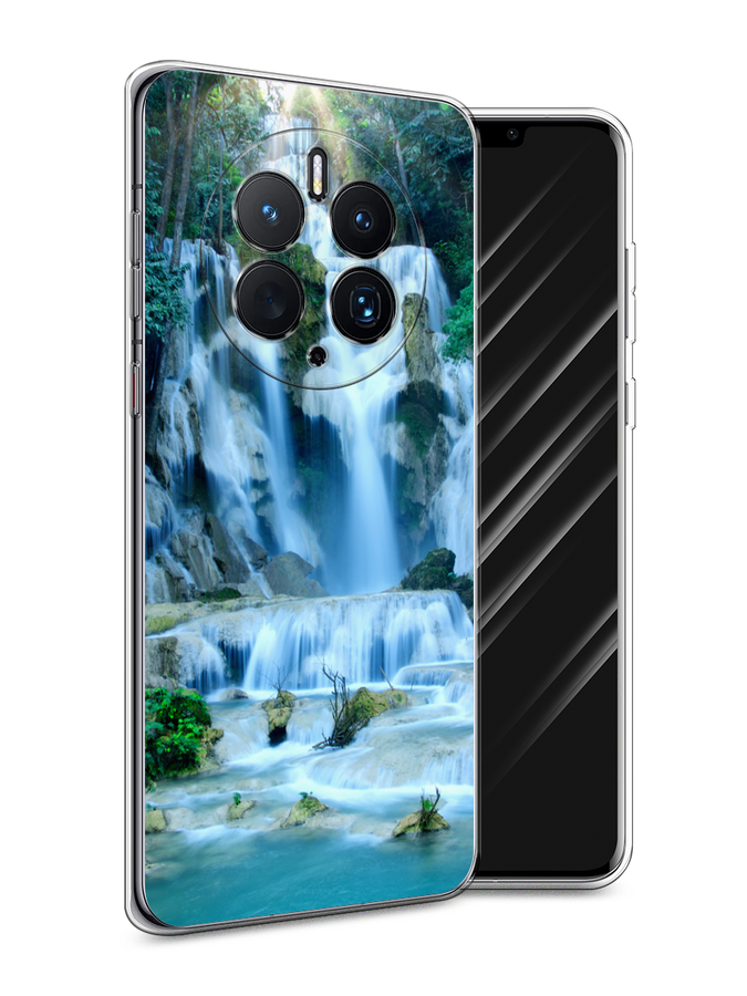 

Чехол Awog на Huawei Mate 50 Pro "Водопад 8", Голубой;зеленый, 6109950-1