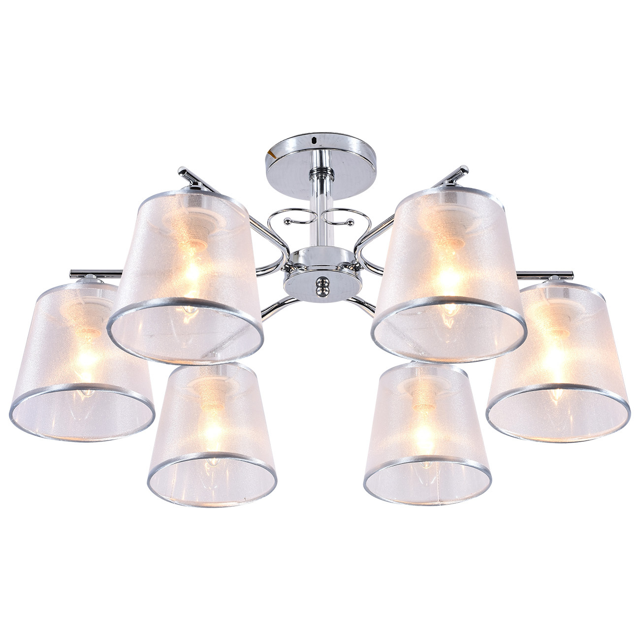 

Потолочный светильник Escada 642/6PL E14*60W Chrome