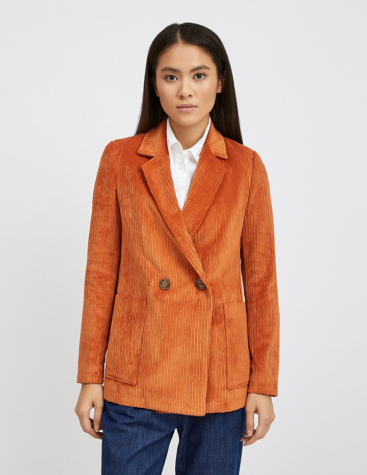 

Жакет женский United Colors of Benetton 21A_2NIA52484 оранжевый 44, 21A_2NIA52484