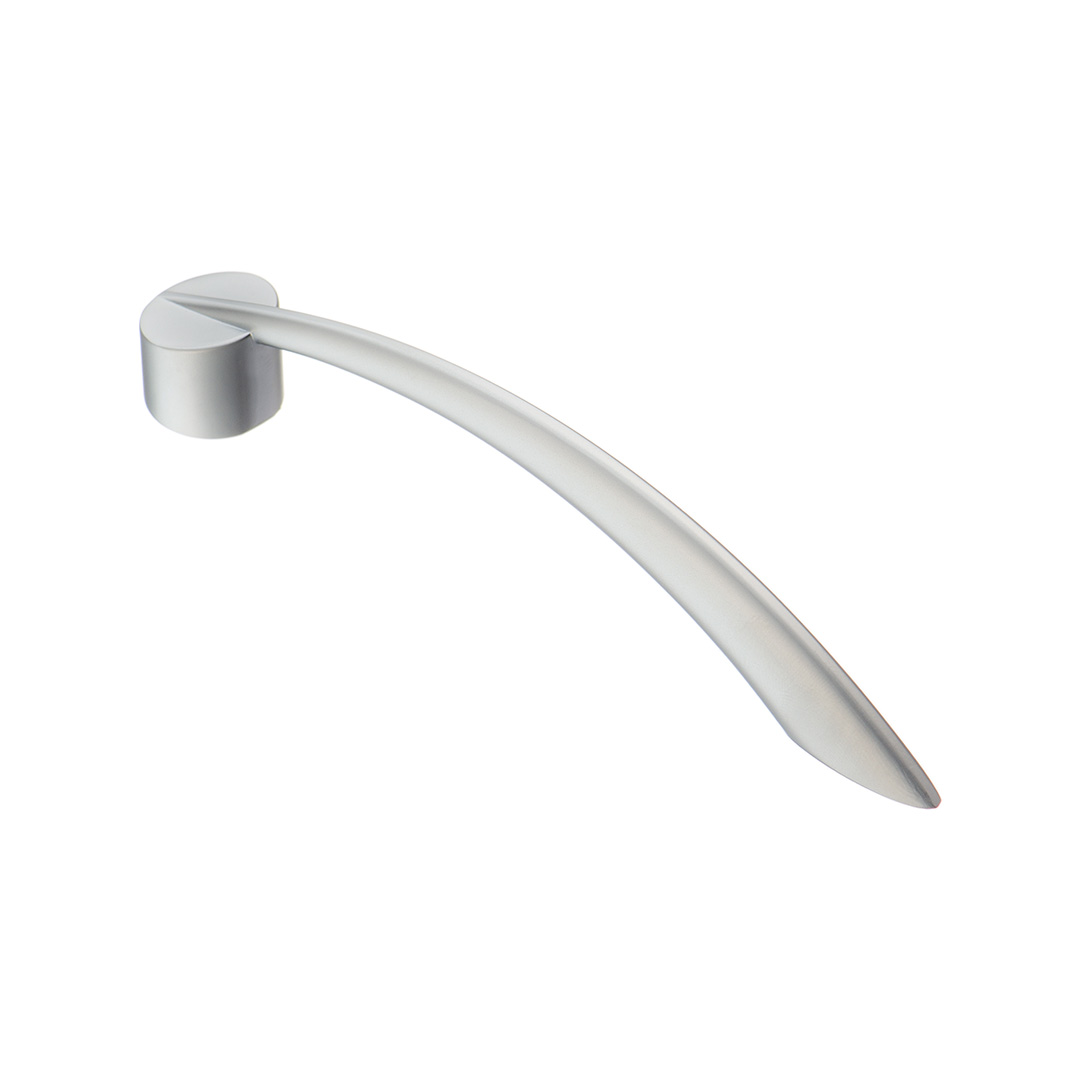 

Комплект из 4 шт Ручка-скоба Kerron 96 мм S-2110-96 SC, матовый хром, Серебристый;серый, S-2110