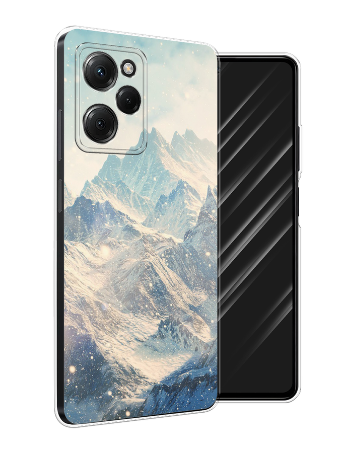 

Чехол Awog на Poco X5 Pro 5G "Горы 4", Бирюзовый, 318050-1