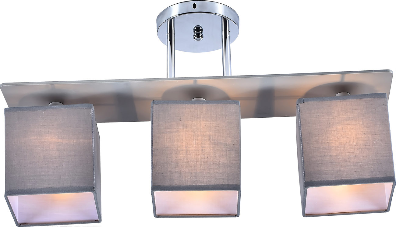 

Потолочный светильник Escada 676/3P E27*60W Chrome/Grey