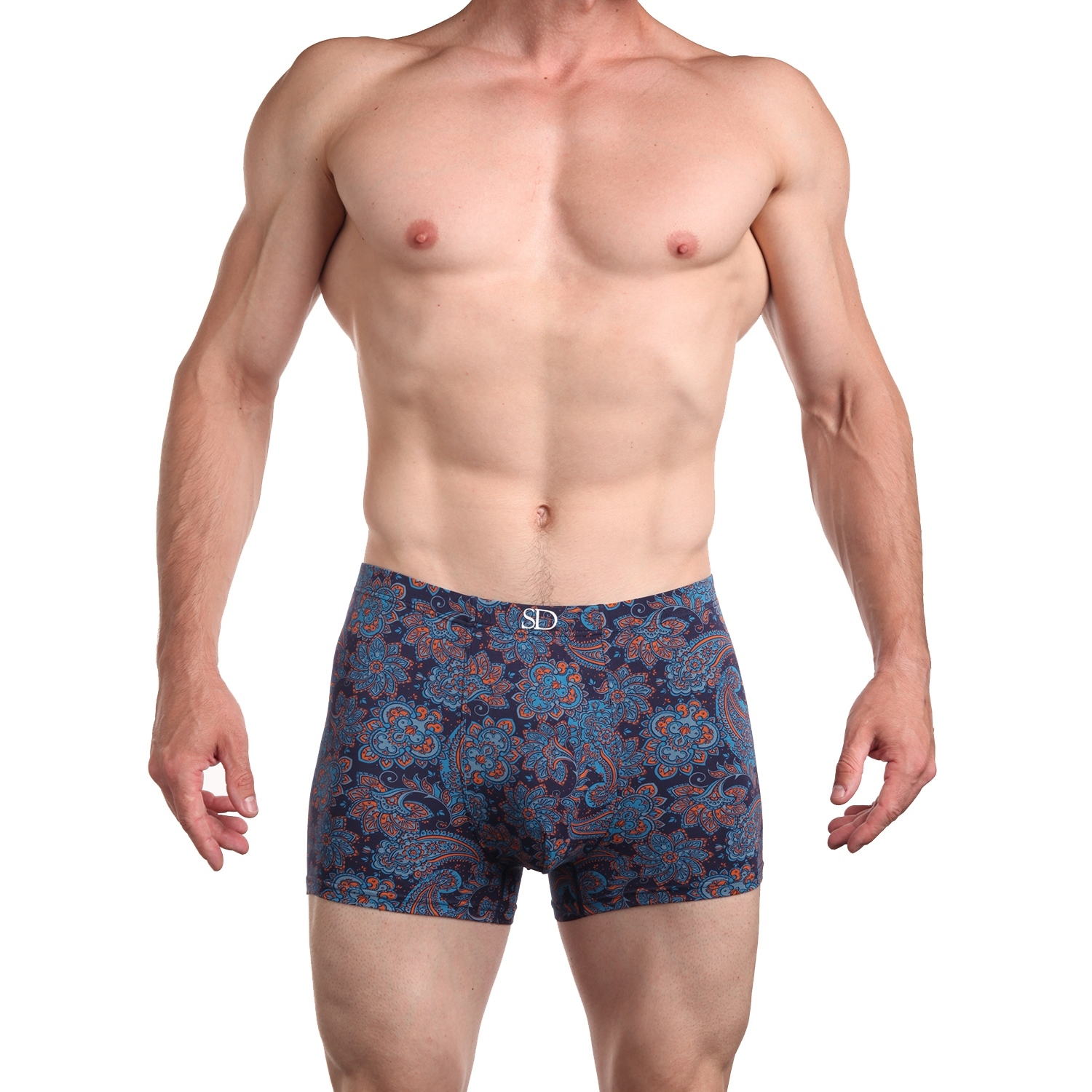 Трусы мужские Sergio Dallini 2942-2 бирюзовые M