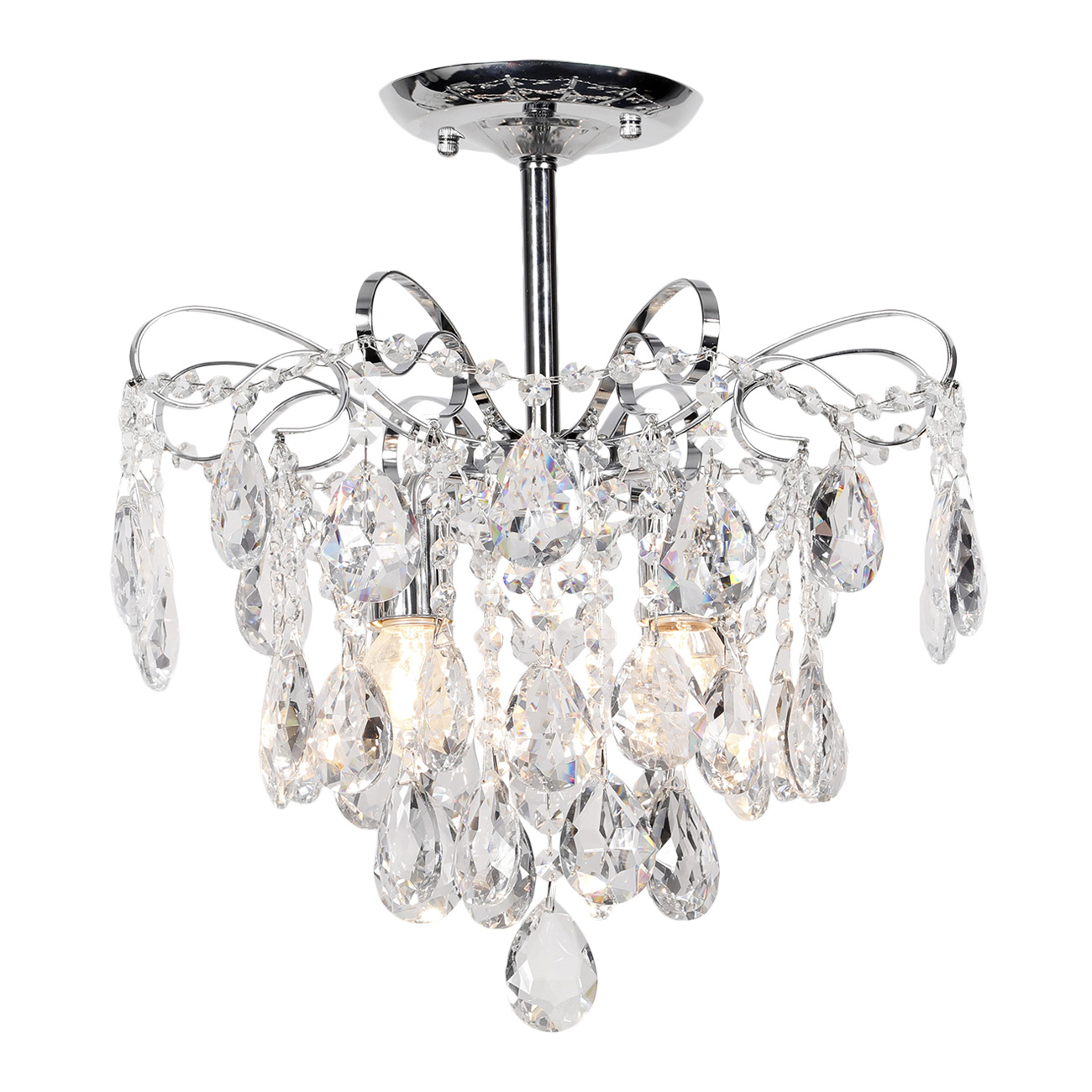 фото Потолочный светильник escada 682/4pl е27*60w chrome escada light