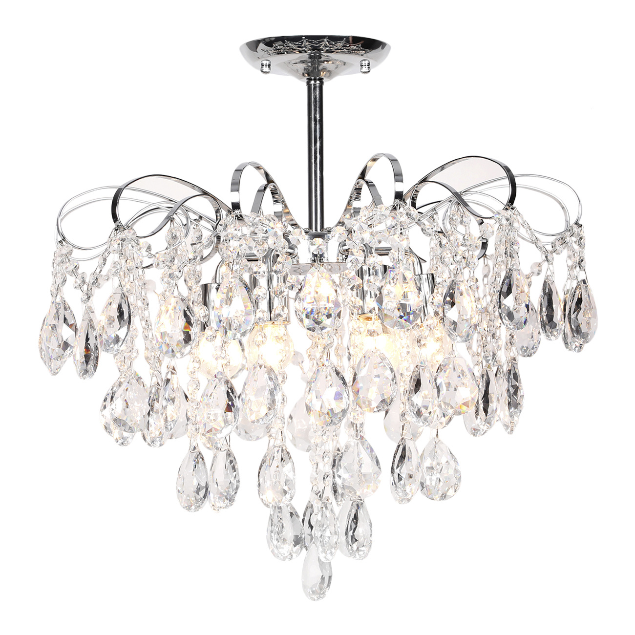 фото Потолочный светильник escada 682/6pl е27*60w chrome escada light