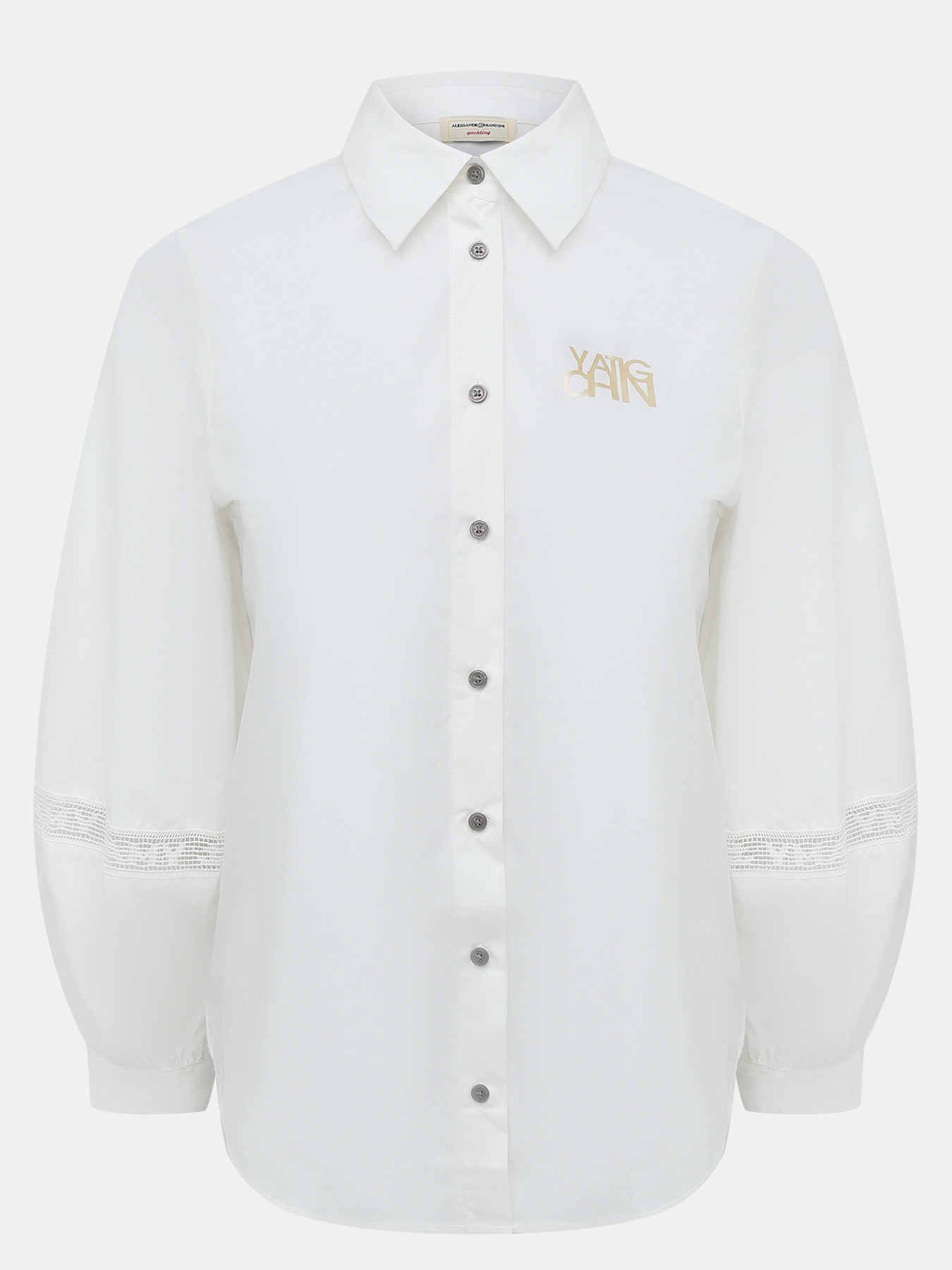 

Блуза женская Alessandro Manzoni yachting 454904 белая 42 RU, Белый, 454904